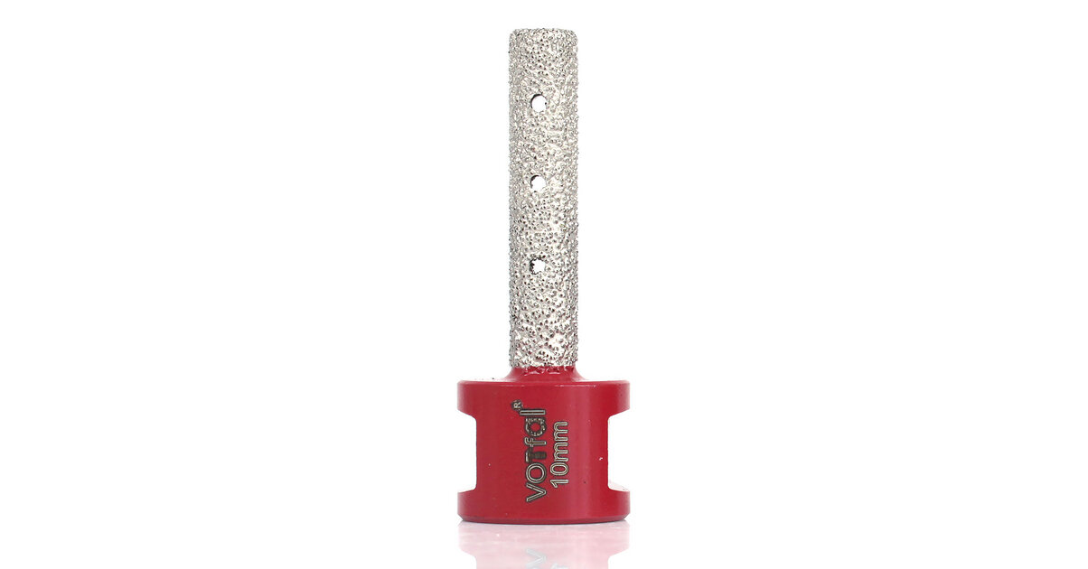 Tête De Meulage Diamantée Enduite - Diamètre 10 Mm - Pour Cylindre - Neuf